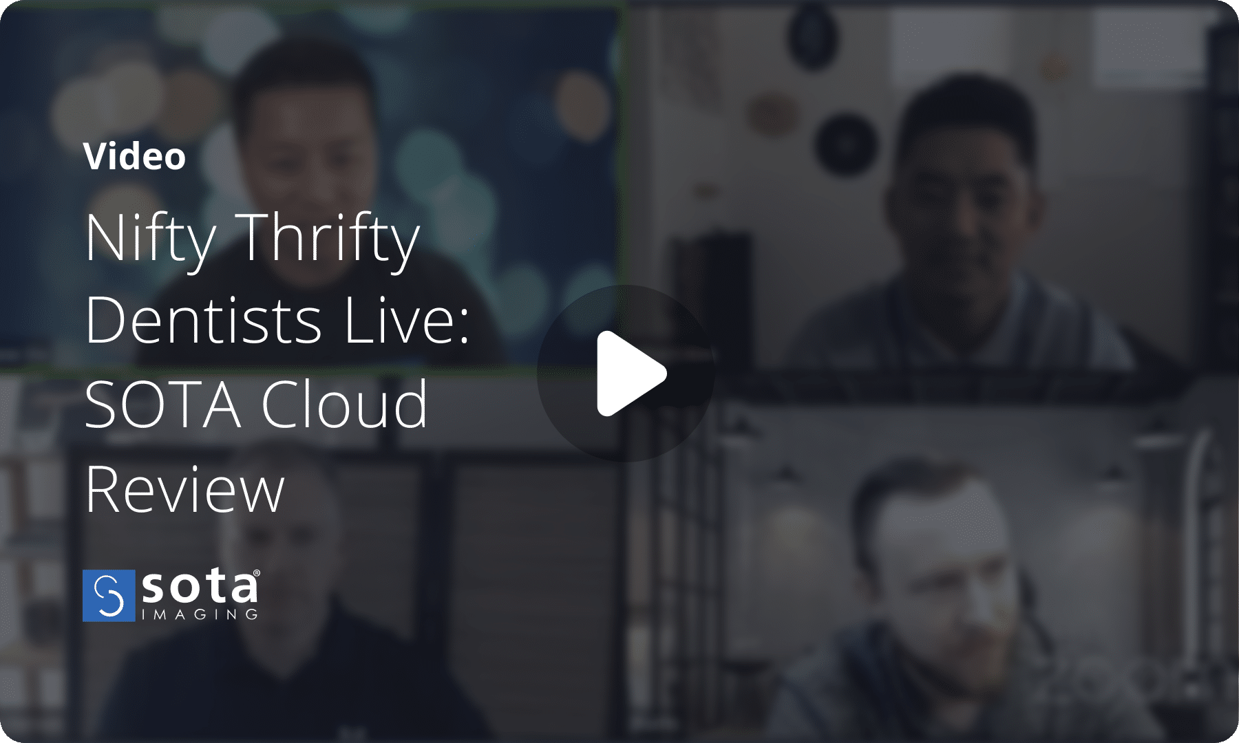 Nifty Thrifty Live Interview of SOTA Imaging team about SOTA Cloud dental imaging software